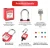 Import QVAND 38mm Master Key Lock Safety Padlocks Industrial dustproof Security LOTO Lock Safety padlock from China