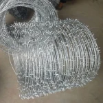 Razor Barbed Wire +Fence Post++Wire Mesh Fence (Easy Installation )