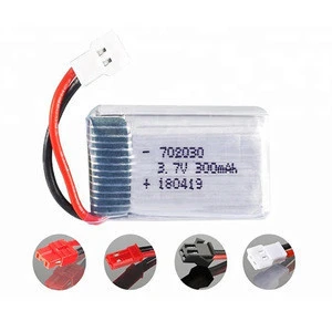 RC Drone lithium polymer Battery 702030 3.7V 300mAh for RC helicopter