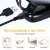 Import Reading Light 14 LED USB Rechargeable and Eye-Care Book Light, Flexible Clip Reading Lamp in Bed Music Stand Light Night from China