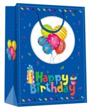 Recycled New Cake Birthday Design Wholesale Price Carrier Shopping Paper Gift Bag