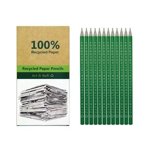 RECYCLED PAPER PENCIL WITH ENGLISH LETTERS
