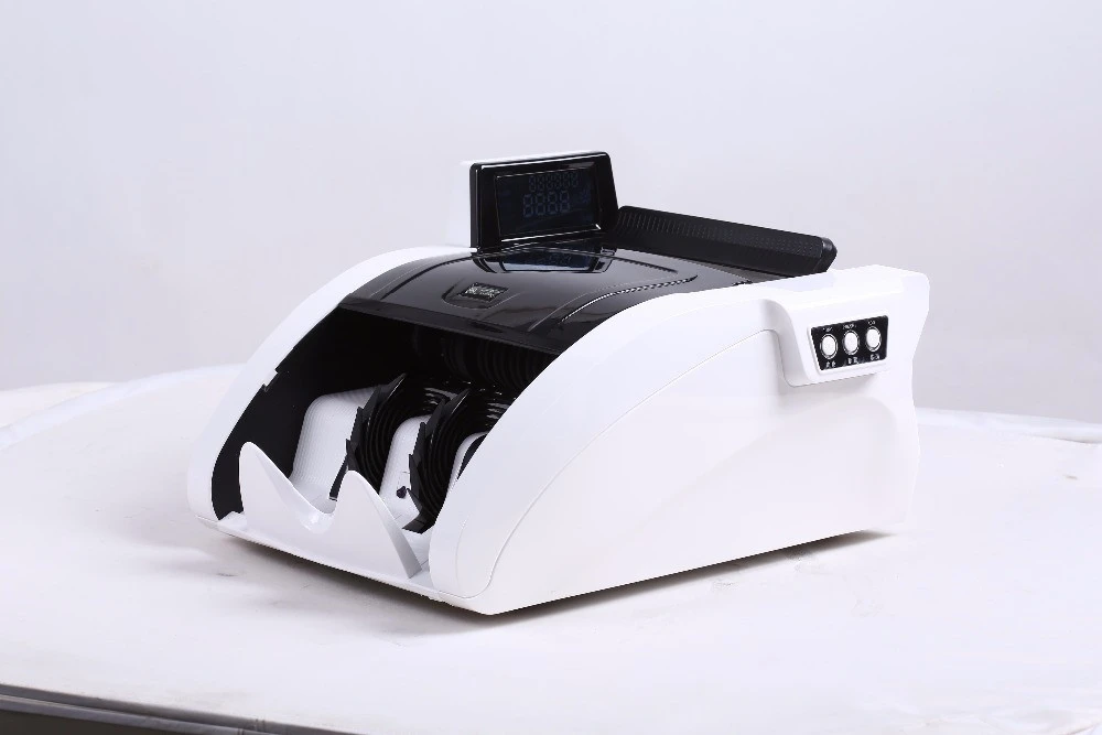 RENJIE Custom Bill Counting Machine Cash Counter Portable Money Counter Front Loading Mix Value Counter RJ-2010B