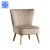 Import Retro Occasional Bedroom Living Room High Back Velvet Accent Chair For Hotel from China