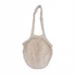 Reusable Eco Friendly Cotton Cloth Fruit Vegetable Net String Shopping Grocery Tote Bag Organic Cotton Mesh Bag