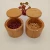 Import Round Shape Bamboo Wood Salt Box Magnetic Spice Tins Set Spice Jar Storage Box from China