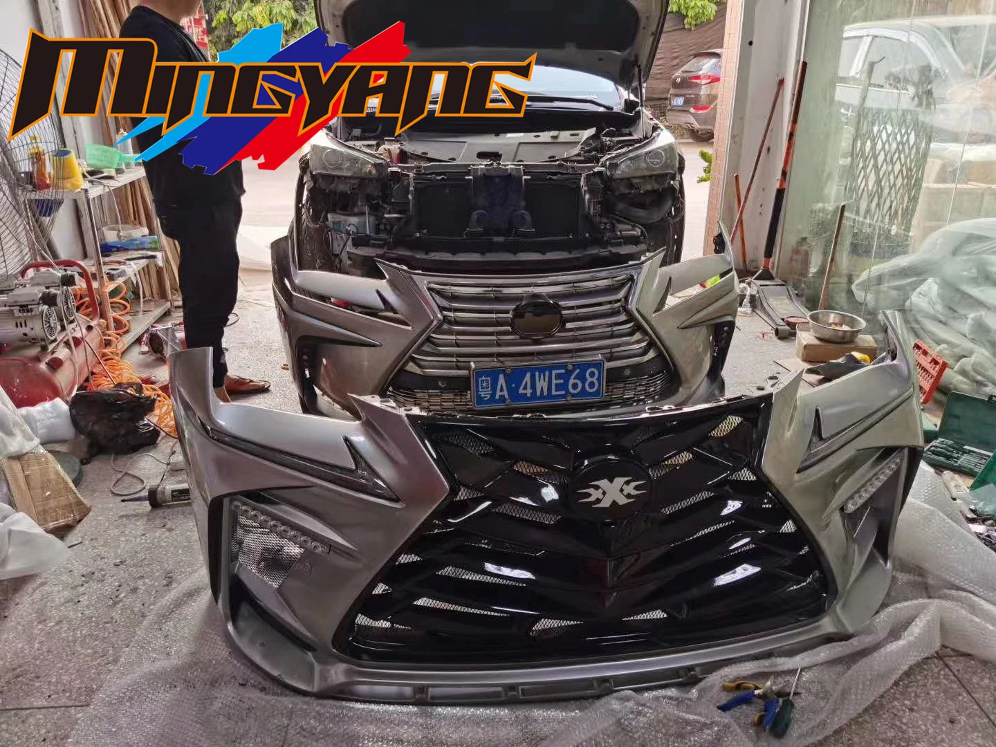 Russia  facelifts  body kit  car bumper forlexus 2015-NX200 NX200T NX300