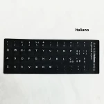 Russian language keyboard layout sticker for computer desktop laptop keyboard Multilingual