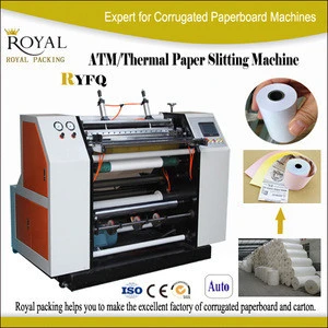 RYFQ-900 hot products machines to make thermal paper  paper Slitting Machine ATM POS