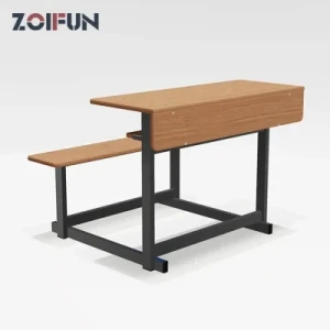 School Ladder Classroom Student Study Child Educational Furniture Adjustbale Table Desk Wooden Steel Seating College University Auditorium Train Desk Seat Chai