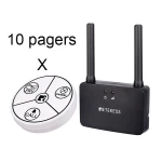 Self-Powered Wireless calling system Pager button plus signal Amplifier Converter RETEKESS TD014 TD023