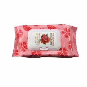 Sell high quality wholesale price disposable organic cleansing facial makeup remover wipes