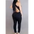 Import Sexy Deep V Neck Backless Black Polyester One-piece Jumpsuits With Latex Jumpsuit from China