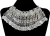 Import Shangri Bohemian Antique Silver Gold Alloy Necklace Fashion Chunky Necklaces Carved Flower Tassel Coins Bib Choker Necklace from China