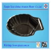 shell-shaped plastic tray for seafood CPET plastic salad tray snack tray TY 0023