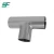 Import ShengFeng SS304 316L Sanitary Butt Welded Pipe Fitting Equal Tee from China