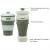 Import Silicone folding coffee cup spill proof coffee cup customizable production from China