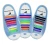 Import Silicone shoelace No binding no tying lazy shoelaces versatile color silicone adult fashion elastic shoelaces from China