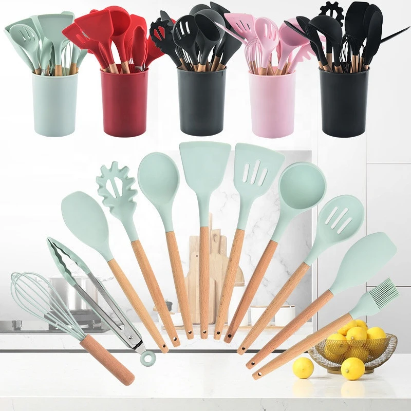 Silicone The Factory Produces Kitchen Accessories Set Large Size Silicone Folding Funnel