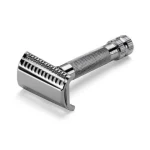 Silvertip Badger Throat Hair Cutting Shaving Brush and Professional Luxury Quality Safety Razors Shave Safety Razor
