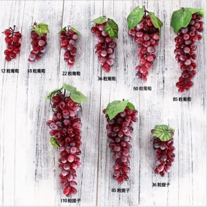 Simulation Crafts Faux Artificial Fruits Simulation Plastic Grape