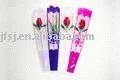 single rose floewr sleeve/flower bag/printed flower sleeve/printed flower sleeve