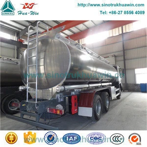 6x4 Stainless Steel Fuel Tank Truck For Airport Jet Fuel Transporting