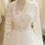 Import SL33 simple white wedding dress 2021 long sleeves luxury full lace bridal gown open back backless corset back women ball gowns from China