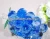 Import small size K9 crystal glass crystal fruit, chritsmas crystal grapes, clear&pink&blue crystal grapes from China