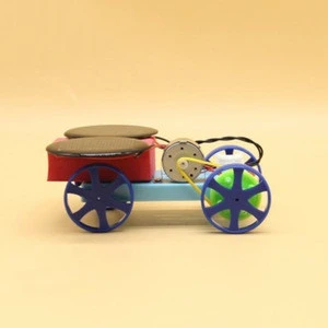 Small Solar Car toys STEM DIY educational toys Science kits for kid