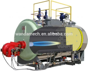 Small wood fired diesel electric steam boiler price