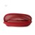 Import small zip closure red clear transparent mesh cosmetic bag for packaging from China