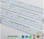 smd 2835 led linear tube pcb with lens cover linear led/smd 2835 led tube light pcba led tube light pcb 1175*10mm