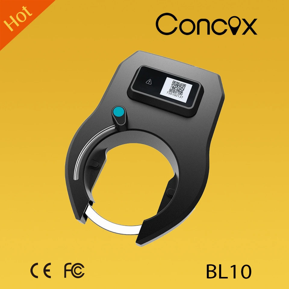 Solar Power Concox BL10 GPS Bike Trackers and Smart Locks waterproof GPS lock