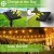 Import Solar S14 String Lights Outdoor Street Garland With Remote Control As Garden Light Waterproof Wedding Party Lights For Outdoor from China