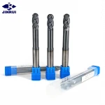 Solid Carbide 4 Flutes ALTIN-coating Ball Nose End Mill