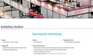 Sourcing Fair 2020 Spring