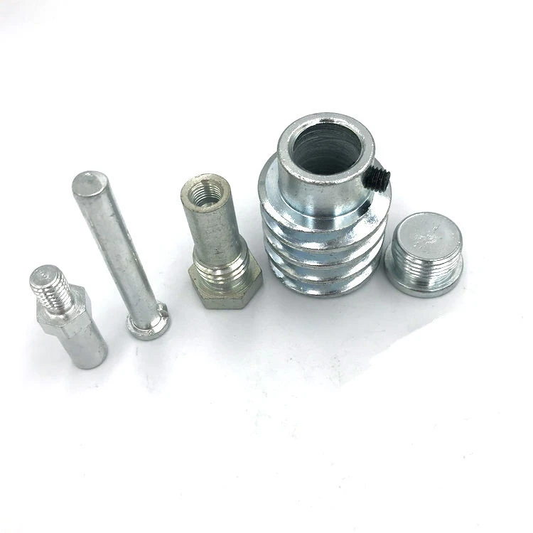 Special shape bolt high precision NON standard CNC turning machine components warm shaft warm gear
