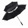 sports club golf umbrella cheap umbrella Long Shaft Double Layer Golf Umbrella with air vent