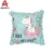 Import square cushion with pongpong side for home decoration or outdoor chair from China
