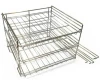 Stackable Can Rack Organizer, Chrome Finish Canned Food Display Racks