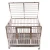 Import Stackable Stainless Steel Crates Movable Boxes Foldable Storage Cages from China