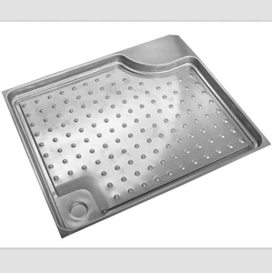 Stainless Steel 304 Customized Deep Shower Tray for RV,Yacht,Boat,Train and Public Mobile Toilet