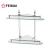 Import Stainless Steel Bathroom Corner Shelf High Quality Glass Shelf from China