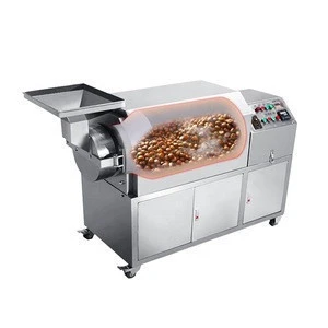 Stainless Steel Cereal Peanuts Roaster Machinery