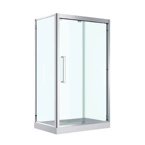 stainless steel customized size bath shower room with tray