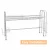 Import Stainless Steel Dish Drainer Over The Sink Dish Rack for Kitchen from China