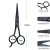 Import Stainless Steel Hair Scissors for Men Beard Trimming Grooming Hair Scissors from Pakistan