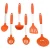 Import Stainless Steel & Silicone Heat Resistant Professional Cooking Tools utensils set from China