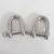 Import STAINLESS STEEL STRAIGHT SHACKLE FOR SAILBOATS WITH CAPTIVE PIN from China